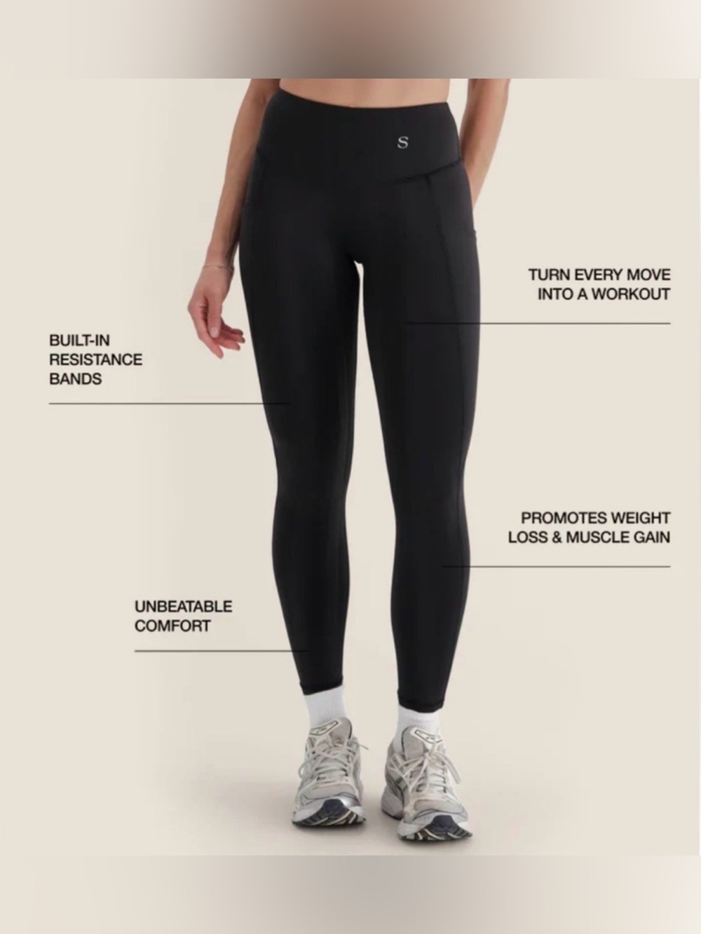 Skinnify Resistance Band Leggings